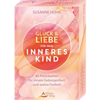 Abbildung von Glück und Liebe für dein Inneres Kind 40 Praxiskarten innere Geborgenheit wahre Freiheit: Set mit Anleitung Karten