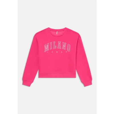 Abbildung von ONLY Girls Kogsweat CREW Sweatshirt für Kinder, Größe: 122/128, Magenta