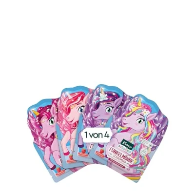Abbildung von Kneipp naturkind Schaumbad Funkelmähne Einhorn Badezusatz für Kinder mit Himbeerduft und pflegendem Jojobaöl Magischer Pegasus Badespass Kids Rezeptur ohne Mikroplastik 40ml