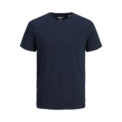 Abbildung von Jack &amp; Jones Plus Herren Jjeorganic Basic Tee O Neck Noos Ps T Shirt, Navy Blazer/, 6XL Große Größen EU