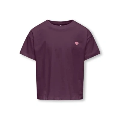Abbildung von KIDS ONLY Kurzarmshirt »KOGMAIKEN LIFE CROPHEART SS TOP JRS NOOS«, mit kleinem Herzchenmotiv auf der Brust