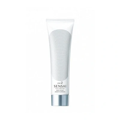 Abbildung von Sensai Silky Purifying Mud Soap (wash &amp; mask) 125 ml