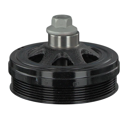 Abbildung von febi BILSTEIN 33558 Kurbelwellenriemenscheibe 6PK 155 5 mit Schraube Plus MERCEDES BENZ: E Class Saloon, CLK Coupe