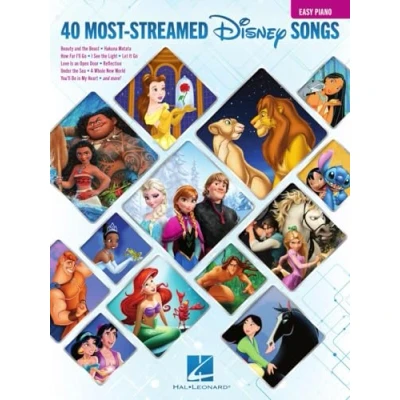 Abbildung von The 40 Most Streamed Disney Songs: Easy Piano Songbook