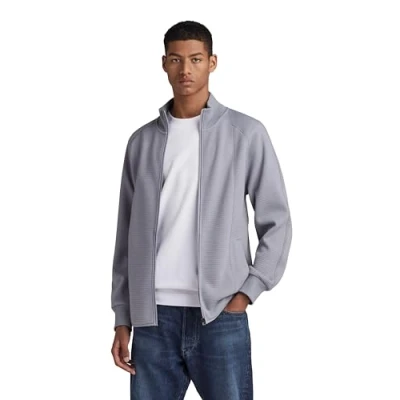 Abbildung von G STAR RAW Herren Jirgi Zip Slim Tweeter, Grau (dim grey D23476 D271 3885), M
