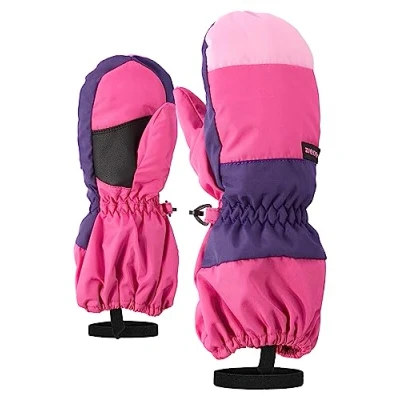 Abbildung von Ziener Unisex Babys LIWI Skihandschuhe für Kinder, pop pink, 86cm