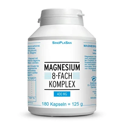 Abbildung von Magnesium 8fach Komplex 400 mg Kapseln