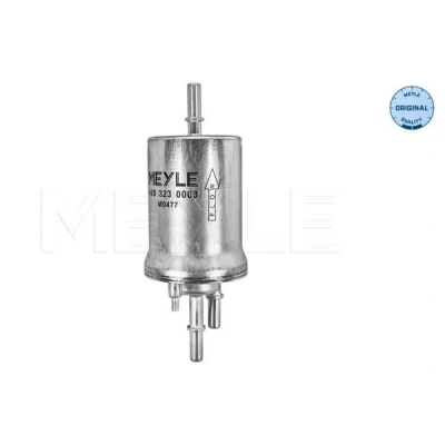 Abbildung von MEYLE 100 323 0003 Kraftstofffilter Leitungsfilter ORIGINAL Quality mit Druckregler VOLKSWAGEN: Golf 5, Polo V Hatchback, IV Hatchback