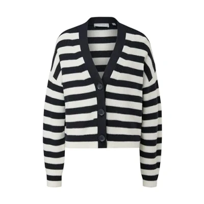 Abbildung von comma casual identity Strickjacke, Damen, Größe: 42, Navy