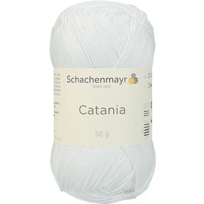 Abbildung von Schachenmayr Catania, 50G weiß Handstrickgarne