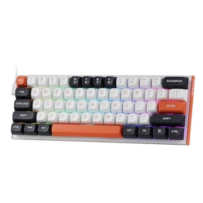 Abbildung von Redragon K683 Rapid Trigger Gaming Tastatur, 60% kabelgebundene mechanische Tastatur mit hyperschneller Betätigung, dediziertem Magnetschalter, einstellbarem Betätigungspunkt, 8 kHz Abfragerate
