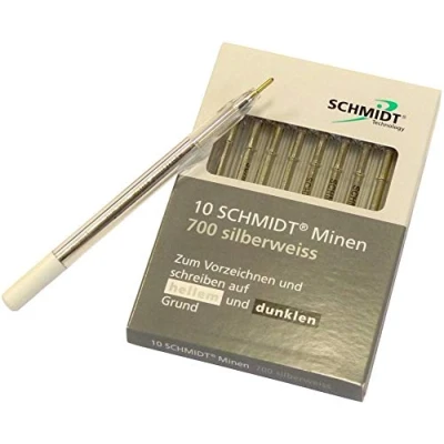 Abbildung von Silberminen mit Halter 10 Stück