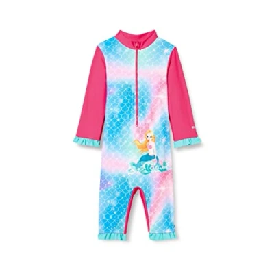 Abbildung von Playshoes Badeanzug Schwimmanzug Badebekleidung Unisex Kinder,Meerjungfrau Langarm,98 104