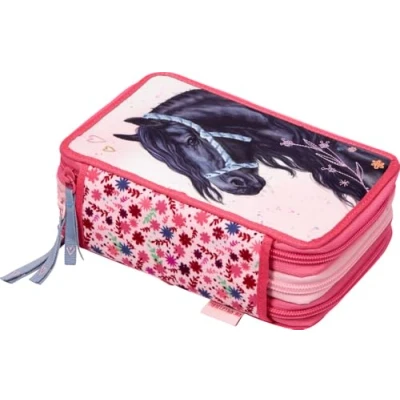Abbildung von Horse Friends Pencil case 3 compartments