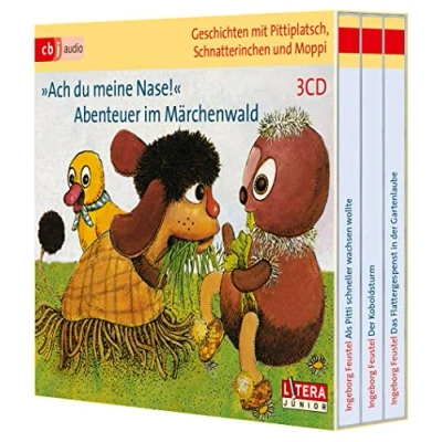 Abbildung von Geschichten mit Pittiplatsch, Schnatterinchen und Moppi &quot;Ach du meine Nase!&quot; Abenteuer im Märchenwald: Hörspiel