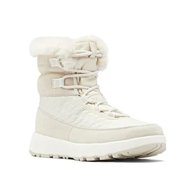 Abbildung von Columbia SLOPESIDE PEAK LUXE Snowboot/Winterstiefel, Damen, Größe: 39.5, Dark stone/sea salt Schuhe