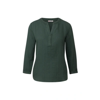 Abbildung von STREET ONE Damen A345607 Musselin Tunika, Mid Green, 38