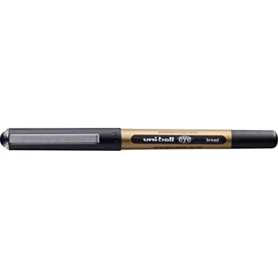 Abbildung von uni ball Eye Broad UB 150 10 Tintenroller, 1 mm Spitze, schwarze Tinte, 12 Stück