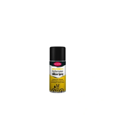 Abbildung von Caramba Performance Silikon Spray, Gleitspray zum Pflegen und Schützen, Schmieröl für Kunststoff, Gummi Metall, Farblos Geruchsarm, 100 ml
