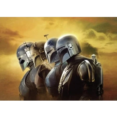 Abbildung von Komar Wandbild »Star Wars The Mandalorian Line Up«, Disney, (Set, 1 St.), 50 x 70 cm (Breite Höhe) Kinderzimmer, Dekoration