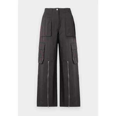 Abbildung von Alpha Industries Zipped LEG Pants Cargohose, Damen, Größe: XS, Vintage grey