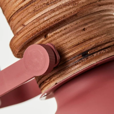 Abbildung von Brilliant Tischleuchte »Erena«, 1 flammig, Leuchtmittel E27 ohne Leuchtmittel, Höhe 52 cm, E27, Metall/Holz