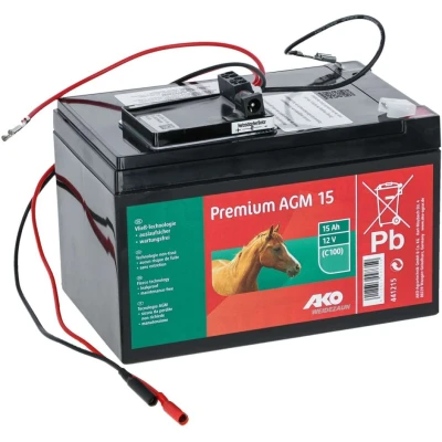 Abbildung von Ako Weidezaun Gel Aku 12V 15Ah Schwarz