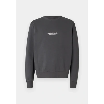 Abbildung von Jack &amp; Jones Jorvesterbro CREW NECK Sweatshirt, Herren, Größe: XL, Iron gate