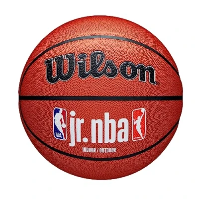 Abbildung von Wilson Basketball, Jr. NBA Authentic, Outdoor, Tackskin Cover, Größe: 7, Braun