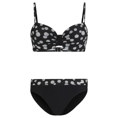 Abbildung von Lascana GLUE Bikini, Damen, Größe: 48xE, Black