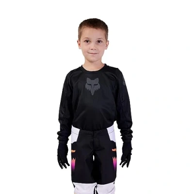 Abbildung von Fox Racing Kids Blackout Jersey Windbreaker Unisex Kinder, Schwarz, M