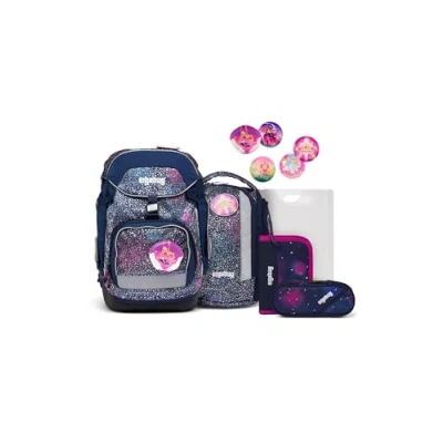 Abbildung von ergobag pack Set ergonomischer Schulrucksack Flexibel 6 teilig 1. Klasse Grundschule