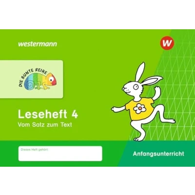 Abbildung von DIE BUNTE REIHE Deutsch: Leseheft 4 Vom Satz zum Text