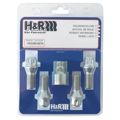 Abbildung von H&amp;R 1452601KEY4 Felgenschlösser