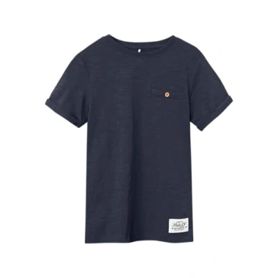 Abbildung von NAME IT Jungen Nkmvincent Ss Top F Noos T Shirt, Dark Sapphire, 122 128