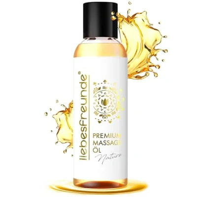 Abbildung von liebesfreunde® Massageöl Nature Sinnliches Massage Öl zur Entspannung für Paare, 150 ml