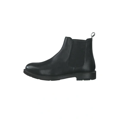 Abbildung von MARCO TOZZI by Guido Maria Kretschmer Herren Chelsea Boots aus Leder Elegant, Schwarz (Black), 44