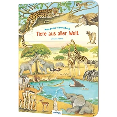 Abbildung von Mein erstes Wimmelbuch: Tiere aus aller Welt: Stabiles Pappbilderbuch für Kinder