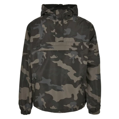 Abbildung von Brandit Accessoires PULL OVER Windbreaker, Herren, Größe: Small, Darkcamo