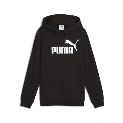 Abbildung von Puma ESS NO. 1 LOGO Kapuzenpullover für Kinder, Größe: 176, Black