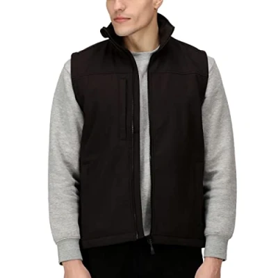 Abbildung von Regatta reg788b 3 Flux Herren Softshell Bodywarmer, mittel, schwarz