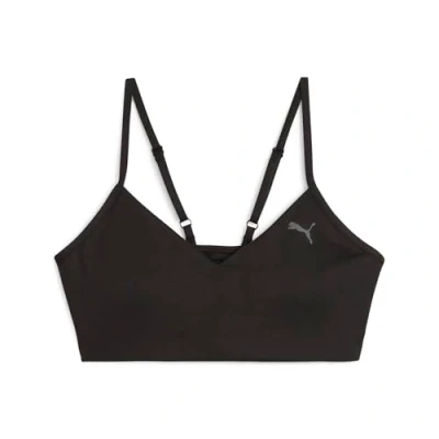Abbildung von Puma MOVE Yogini Sportbh mit leichter Stützkraft, Damen, Größe: Large, Black