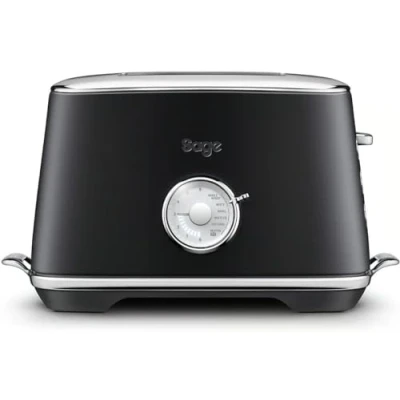 Abbildung von Sage Toast Select Luxe 2 Scheiben Toaster mit LED Countdown Anzeige Schwarzer Trüffel