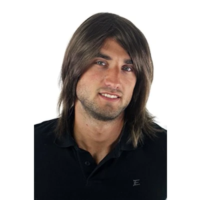 Abbildung von WIG ME UP GFW892 10 Herren Perücke Männer Lang Jugendlich Lässig Modisch braun Toupet