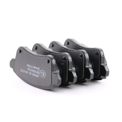 Abbildung von BREMBO P 68 064 Bremsbelagsatz exkl. Verschleißwarnkontakt mit Bremssattelschrauben Zubehör RENAULT: Talisman Saloon, Espace 5, Scénic IV