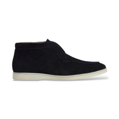 Abbildung von Hackett London Moccasins Martin MID Slipper, Herren, Größe: 41, Navy - Schuhe