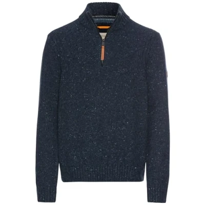Abbildung von camel active Troyer Strickpullover, Herren, Größe: Large, Night blue