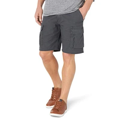 Abbildung von Wrangler Authentics Herren Klassische Cargo Stretch Shorts Cargos, Anthrazit, 52