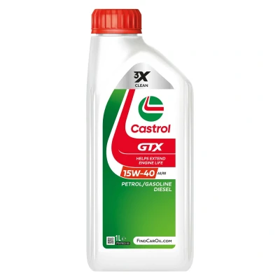 Abbildung von Castrol GTX A3/B3 15W 40 1l Motoröl 15F627 VOLKSWAGEN: Golf 4, 5, 4 Variant, AUDI: A4 B7 Avant, A6 C6 A3 Sportback