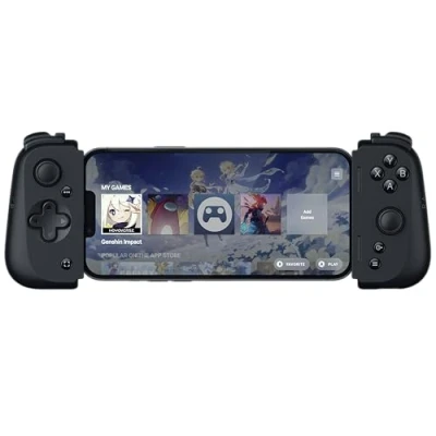 Abbildung von Razer Kishi V2 für iPhone Mobile Gaming Controller (Universal Fit mit ausziehbarer Brücke, Streaming von PC und Konsolenspielen, Ergonomisches Design, Powered by the Nexus App) Schwarz